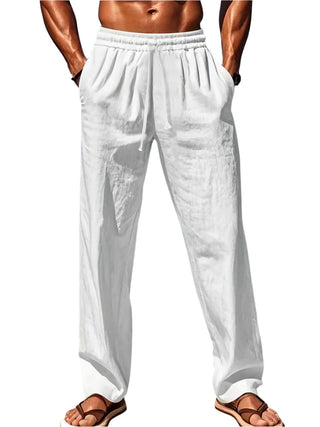 Men's Baggy Linen Trousers