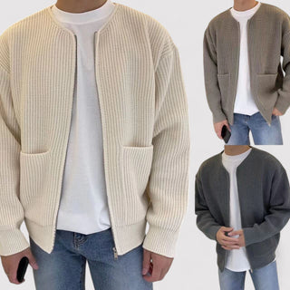 Classic Knitted Men's Cardigan