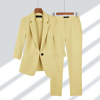 Women's Blazer and Trousers Set