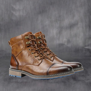 Vintage Leather Boots for Men