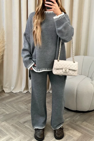 Women's Winter Jumper Set Regular Fit