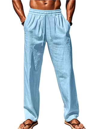 Men's Baggy Linen Trousers