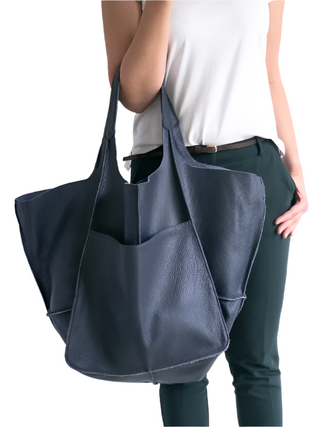 Big Leather Carrying Bag 3