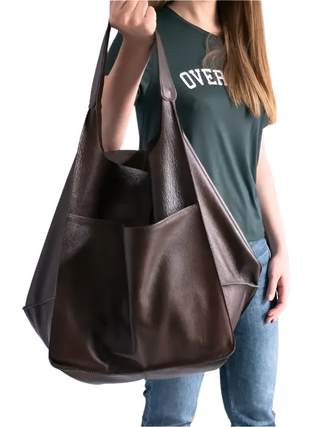 Big Leather Carrying Bag 9