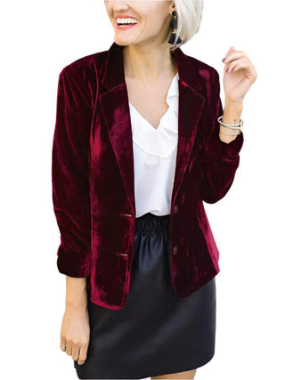 Blazer in Velvet 4