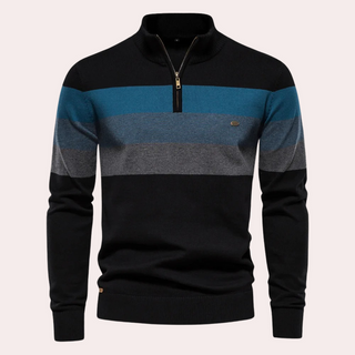 Men's Trendy Striped Sweater