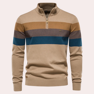 Men's Trendy Striped Sweater