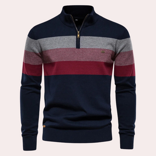 Men's Trendy Striped Sweater