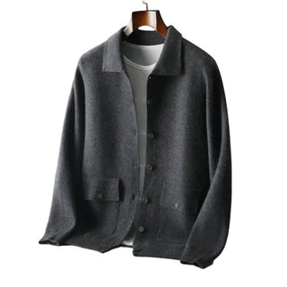 Cashmere Autumn Cardigan for Men4