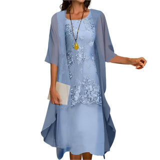 Chic Women's Chiffon Dress1