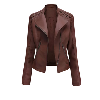 Chic Women's Leather Jacket 3