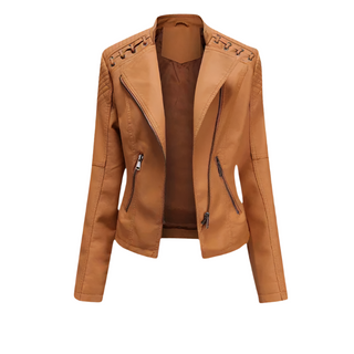 Chic Women's Leather Jacket 4