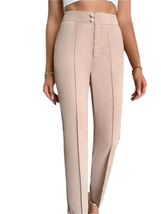 Chic high-waisted trousers10