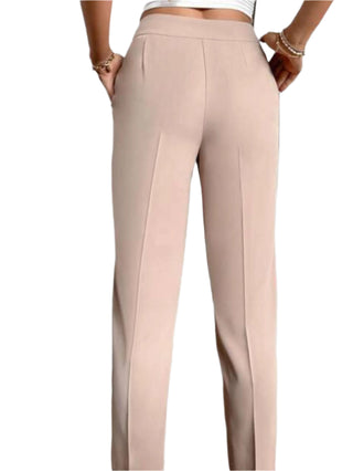 Chic high-waisted trousers11