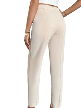 Chic high-waisted trousers15