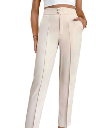 Chic high-waisted trousers16