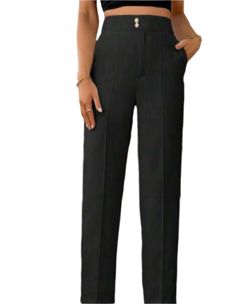 Chic high-waisted trousers2