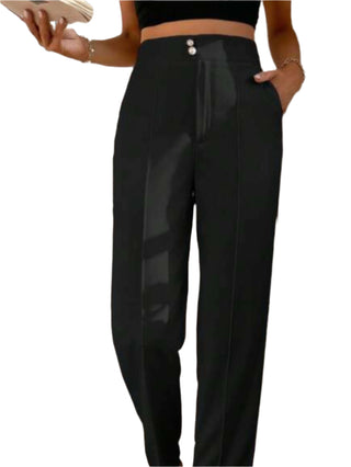 Chic high-waisted trousers4