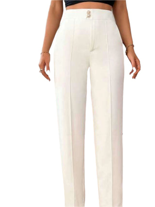 Chic high-waisted trousers5