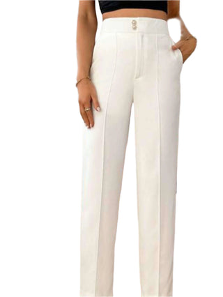 Chic high-waisted trousers7