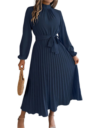 Chic women's long-sleeved maxi dress 3