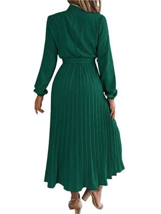 Chic women's long-sleeved maxi dress 6