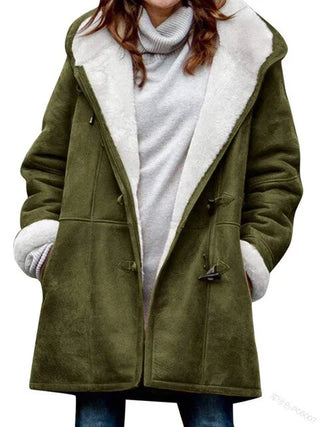 Warm Hooded Jacket with Fleece Lining