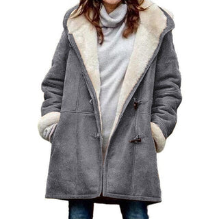 Warm Hooded Jacket with Fleece Lining