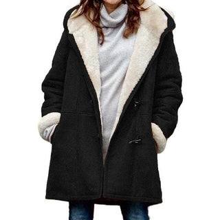 Warm Hooded Jacket with Fleece Lining