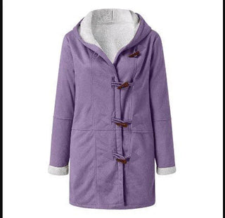 Warm Hooded Jacket with Fleece Lining