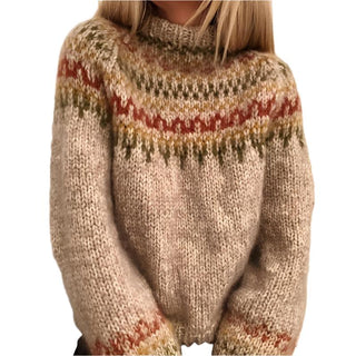 Fair Isle Chunky Knit Sweater 2