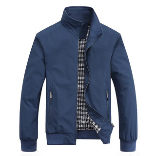 High collar, windproof men's jacket2