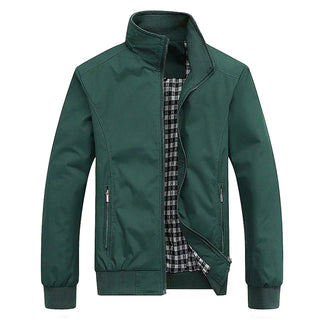 High collar, windproof men's jacket3