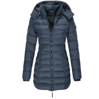 Hooded down jacket1