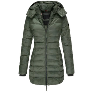 Hooded down jacket4