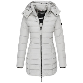 Hooded down jacket7