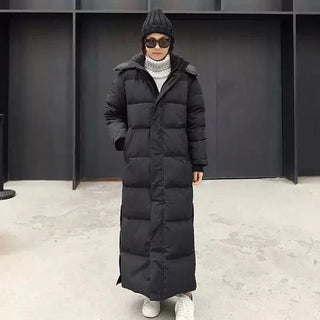 Elegant Women's Windproof Winter Coat