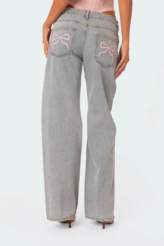 Women's Embroidered Jeans