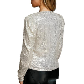 Jacket with glitter 1