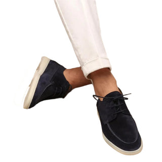 Men's Leather Loafers with Laces1