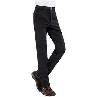 Men's Waterproof Winter Fleece Hiking Trousers2