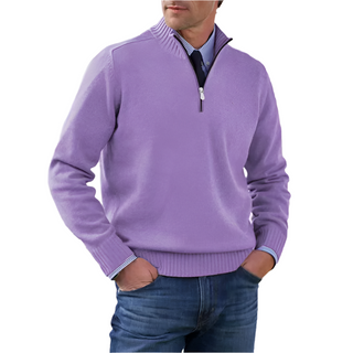 Men's half-zipped jumper12