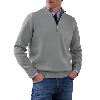 Men's half-zipped jumper2