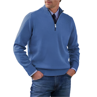 Men's half-zipped jumper6