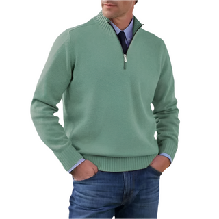 Men's half-zipped jumper9