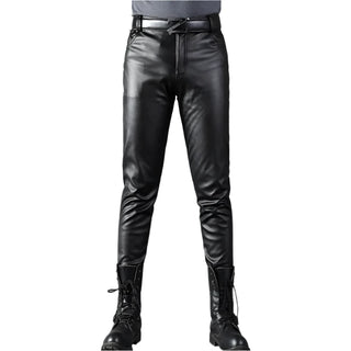 Men's stretch trousers black 1