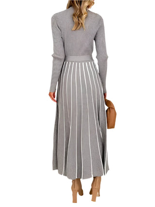 Midi-length dress with sleeves 3