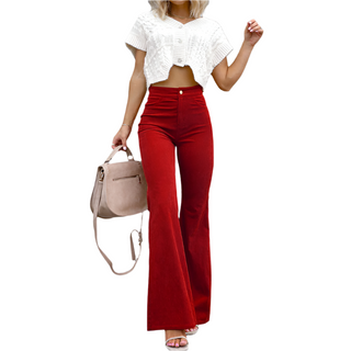 Modern Flared Trousers 4