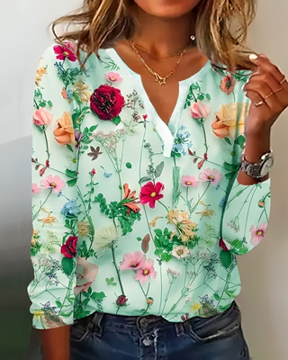 Floral blouse