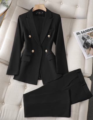 Women's Classic Tailored Blazer Set